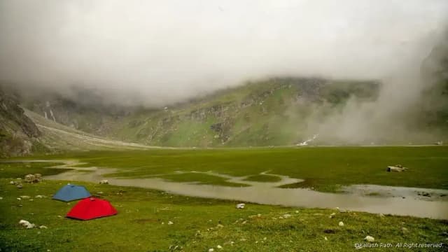 Deo Tibba Base and Goru Pass photograph