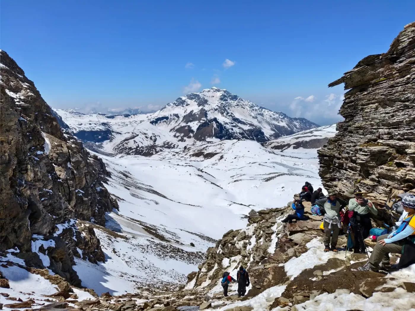 Rupin Pass route photograph 1