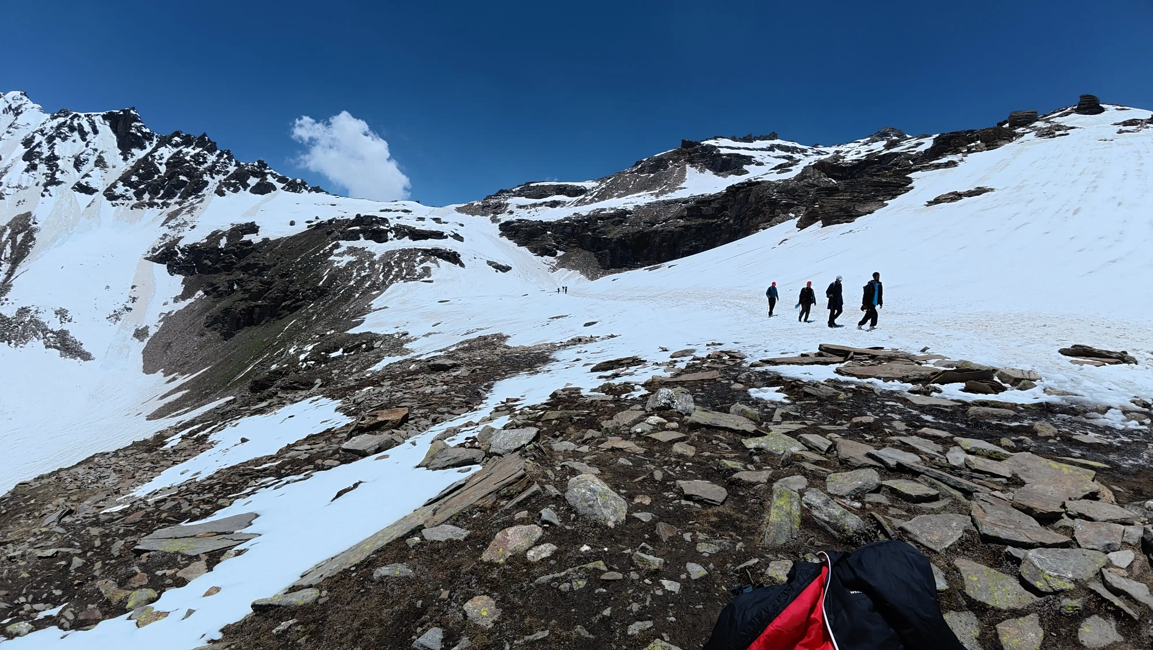 Rupin Pass route photograph 3