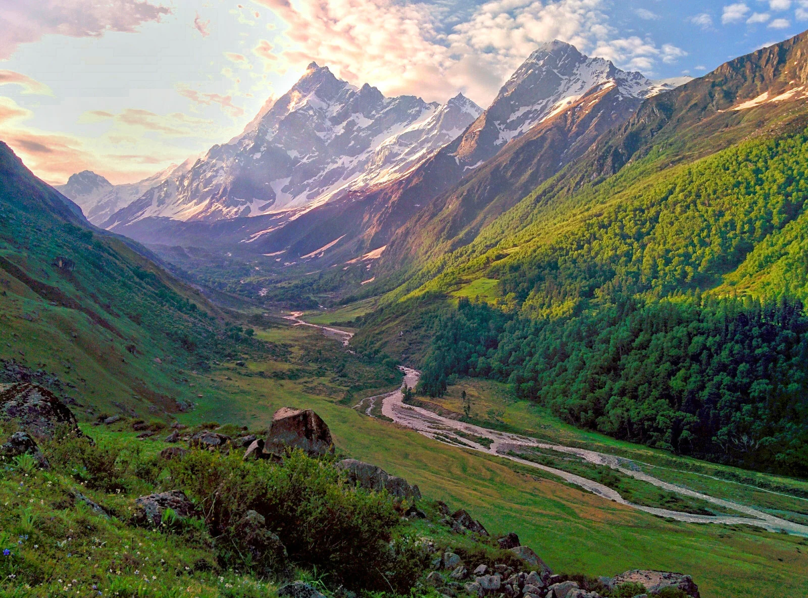 Har Ki Dun valley in Uttarakhand
